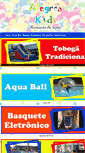 Mobile Screenshot of alegriakids.com.br